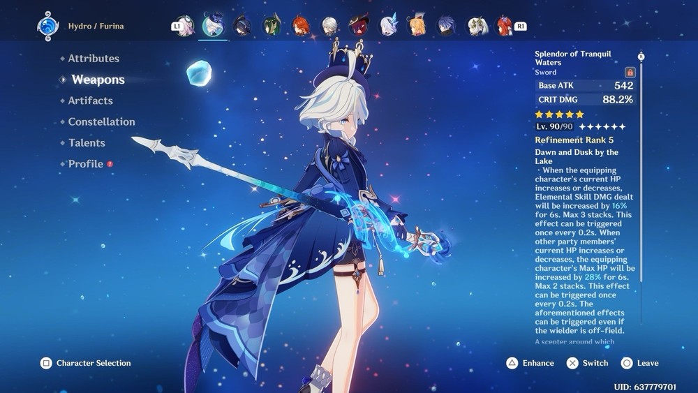 NA AR 57 Genshin Account