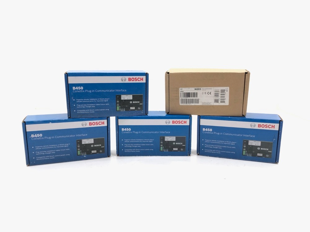 NEW Lot (5) Bosch B450 Conettix Plug-In Communicator Access Control Interface