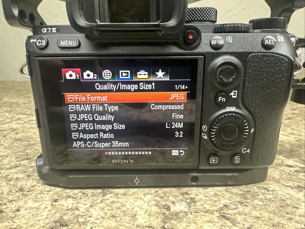 Sony Alpha 7 III Full Frame Interchangeable lens Camera