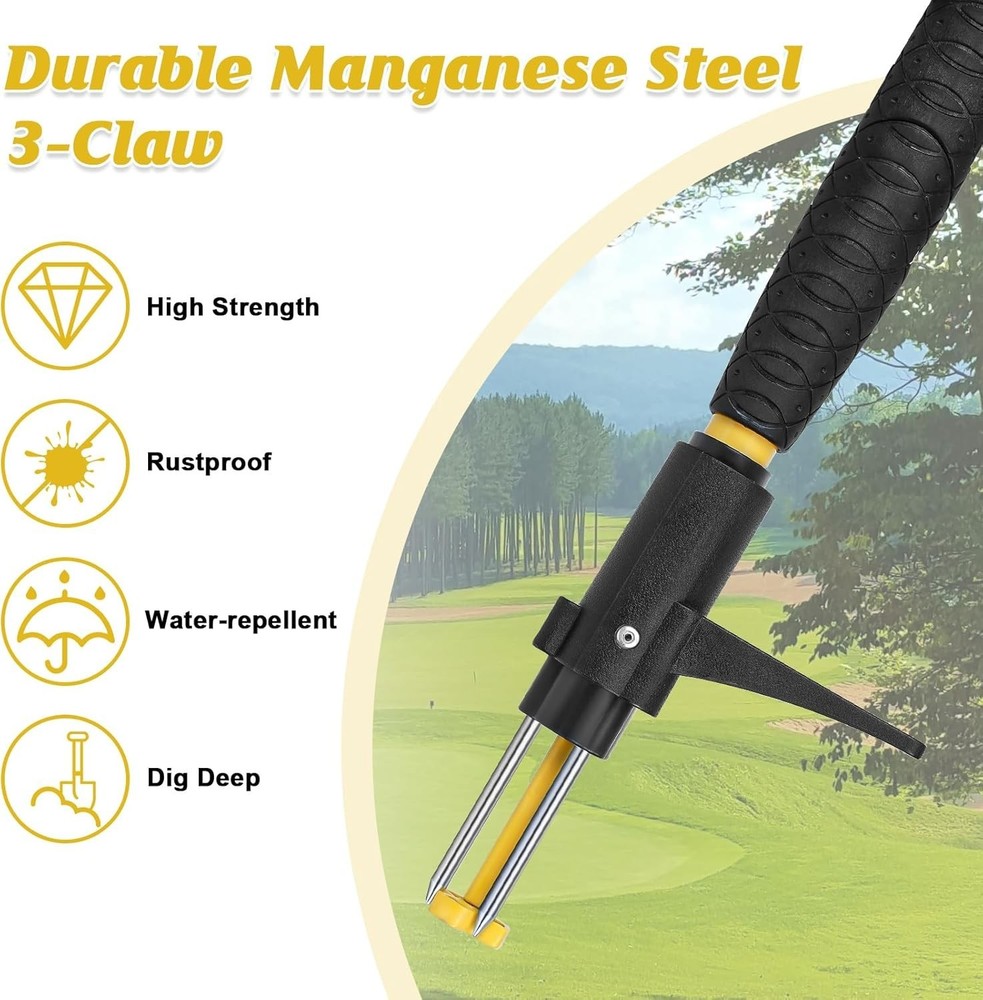 Weeder Puller Tool Stand Up Weed Tool with Long Handle Garden Weed Remover Tool