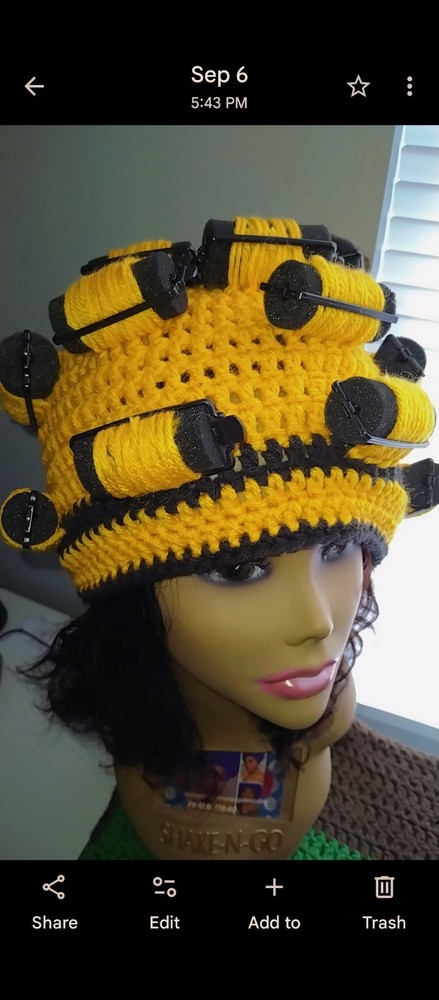 HANDMADE CROCHET NOVELTY BEANIE
