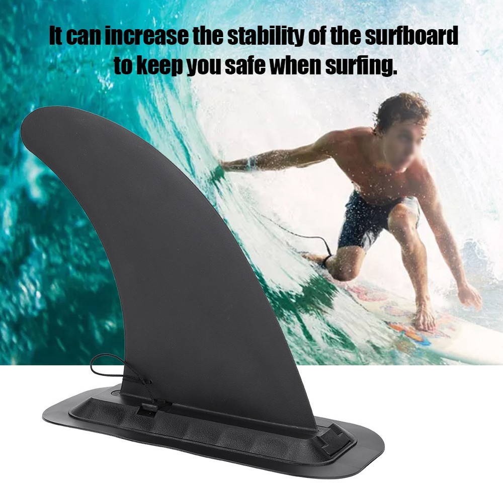 2pcs Detachable Surfboard Tail Rudder Fin Plastic