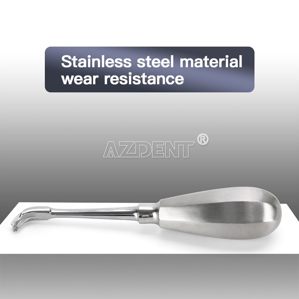 Dental crown removers, curved separators, elevators, and extractors
