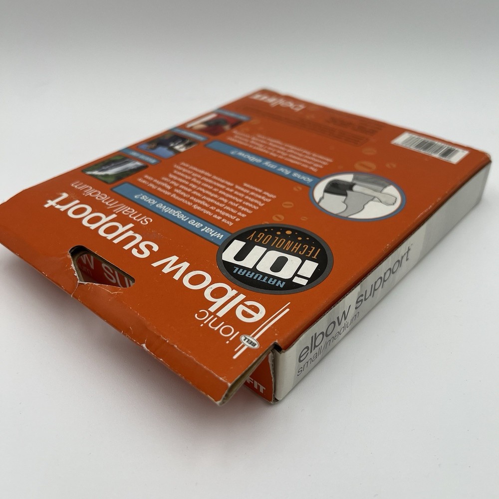 2 Bell Ionic Elbow Support Negative Ions Performance Fit and Fits Small-Medium