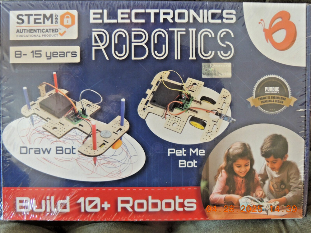 Butterfly Edufields Stem Electronics Robotics 10 Projects