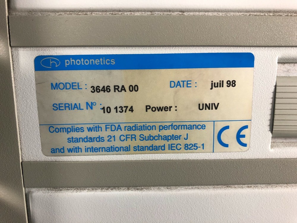 Photonetics 3646RA00 Mainframe Laser Source Mainframe w/o Plug-Ins *LAB TESTED*