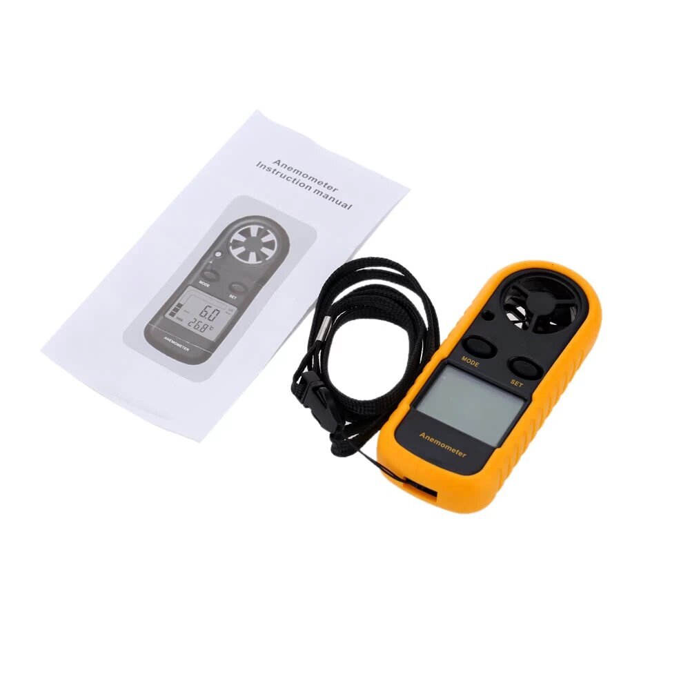 Digital LCD Velocity Wind Anemometer NTC Meter Tester M0C2