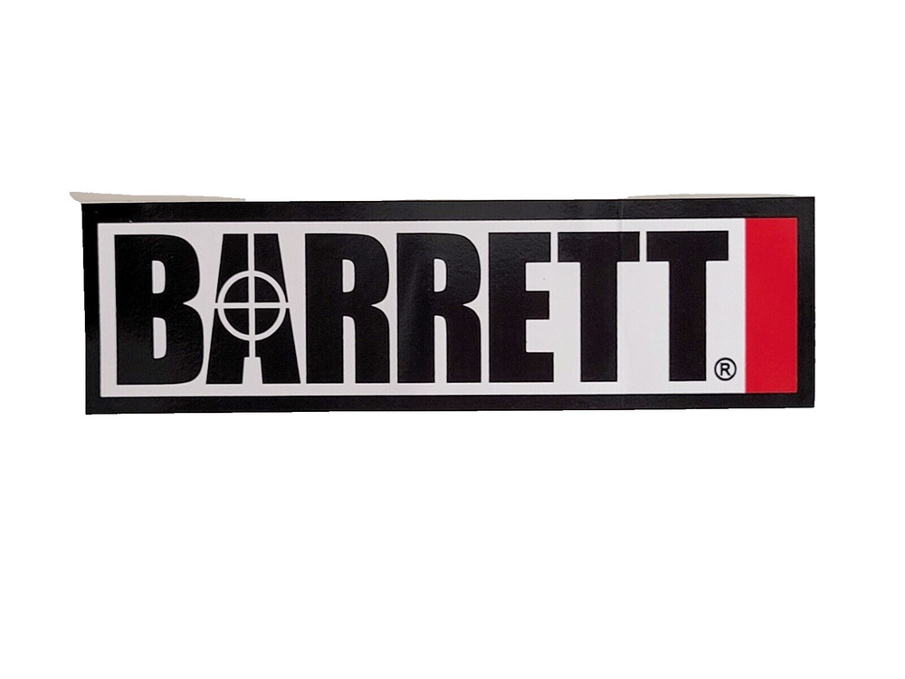 Barrett Firearms Sticker Decal Military Style 2