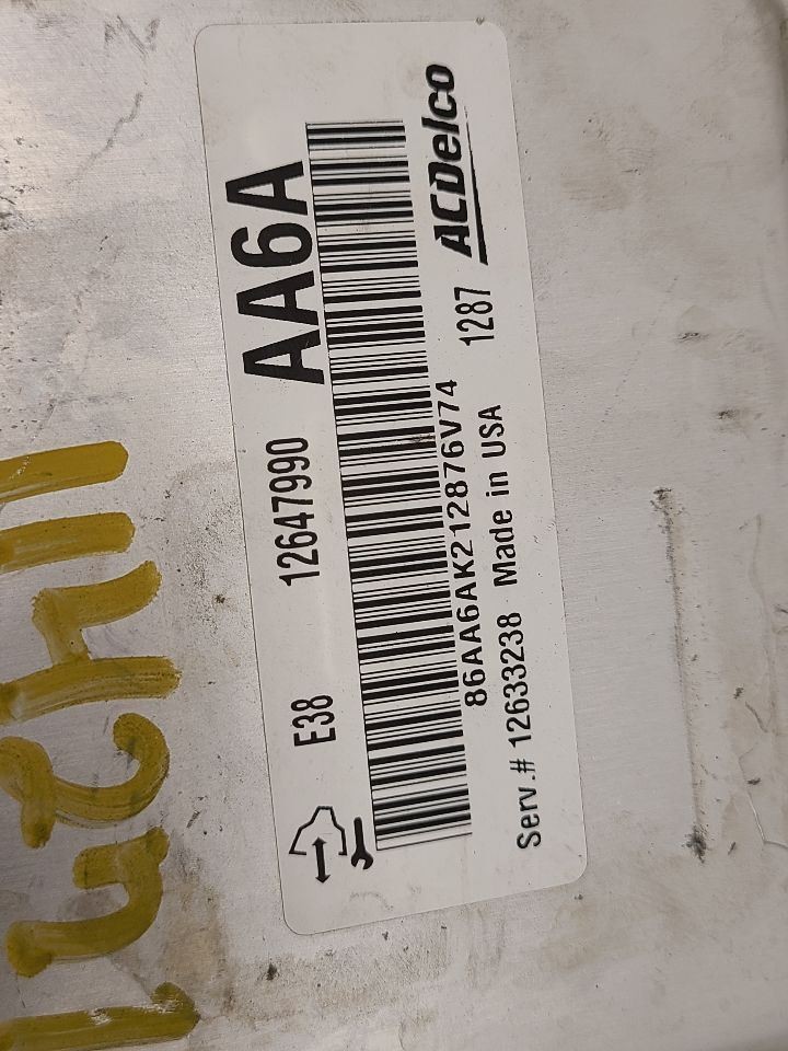 2011 - 2017 CHEVROLET CAPRICE Engine ECM Electronic Control Module 6.0L