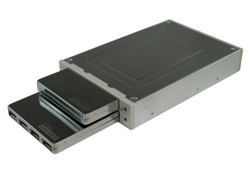 KINGWIN KF-25 ALUMINUM & STAINLESS STEEL 2.5" NOTEBOOK H.D.D. EIDE USB 2.0 2.5"