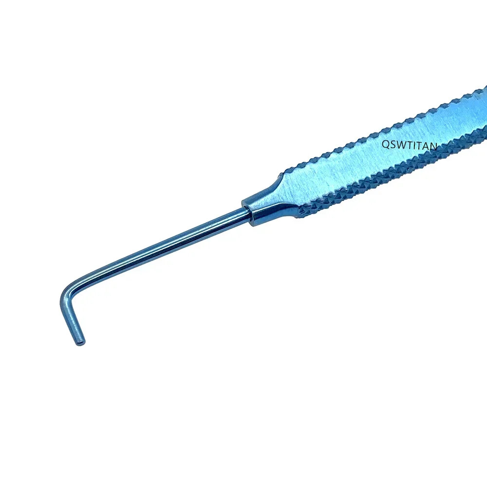 Von Graefe Strabismus Hook Stevens Tenotomy Hook Titanium Ophthalmic Instruments