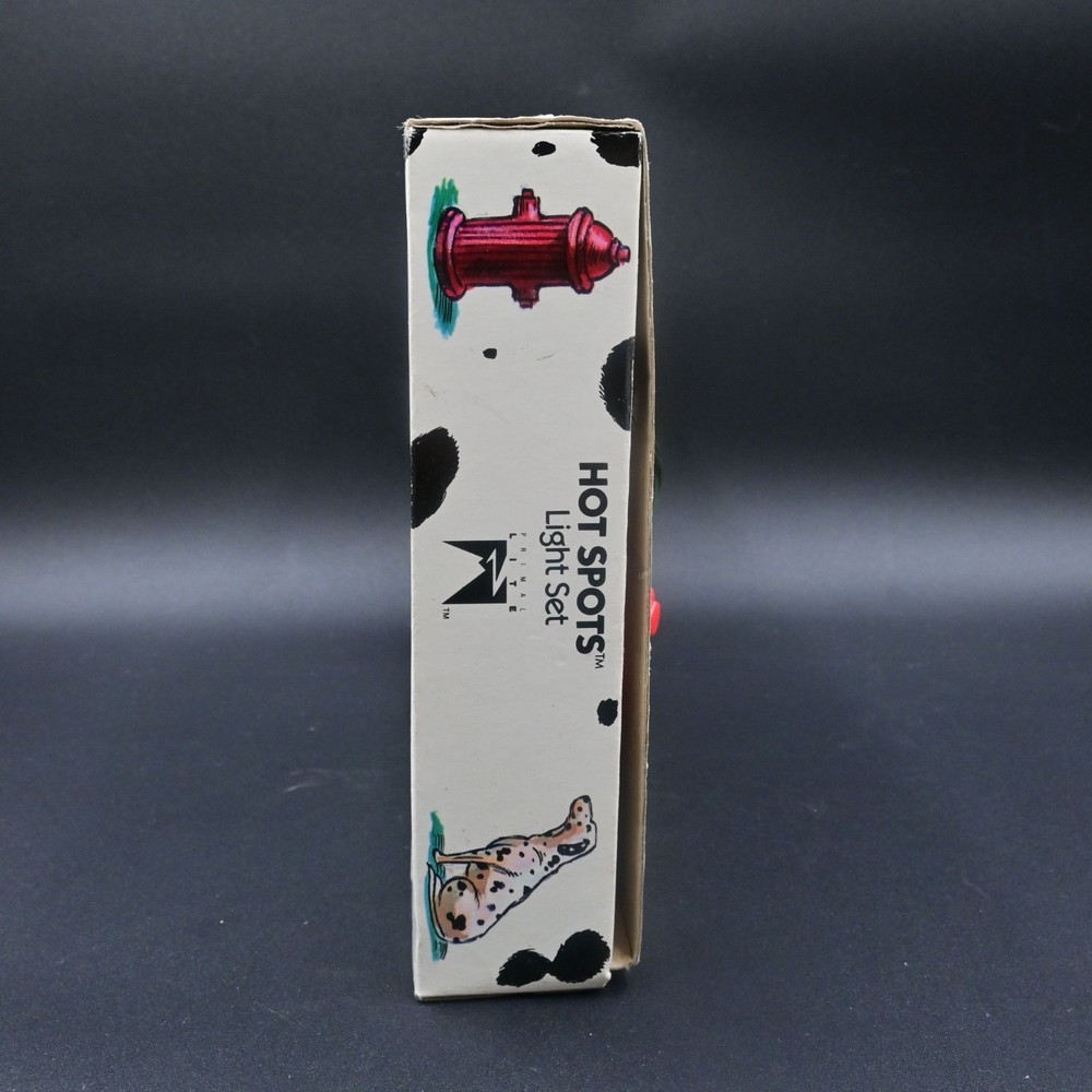 Primal Lite Hot Spots Dalmation Dog Fire Hydrant Blow Mold String Light Set