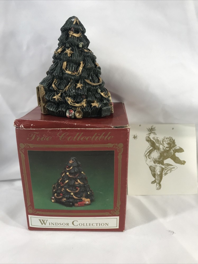 Tree Collectible ~ Windsor Collection 3.5” ~ Opening Hinge 3d
