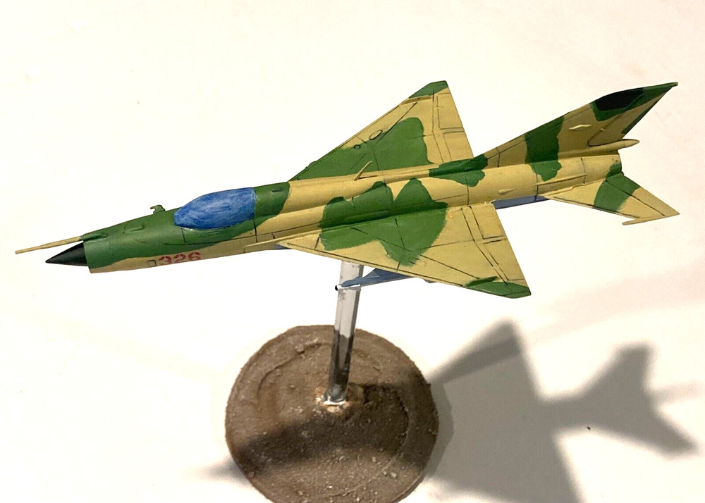 1/100 15mm Tamiya Angolan FAPLA Mig-21 bis