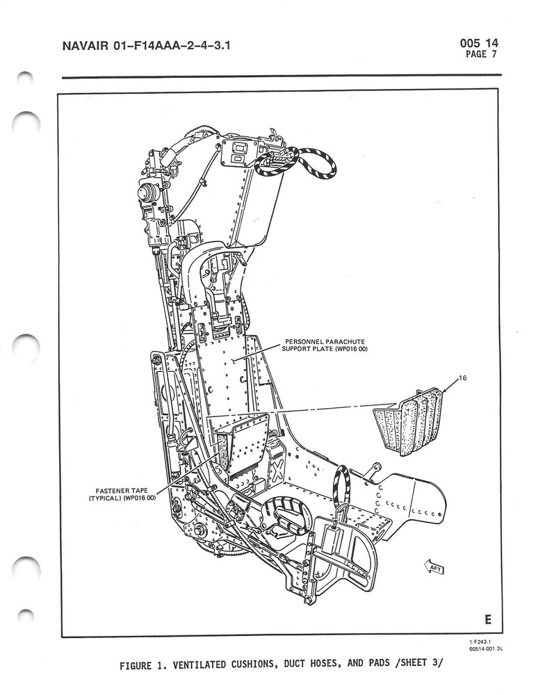 MK-GRU7A Ejection Seat Maintenance W/IPB Flight Manual - CD Version