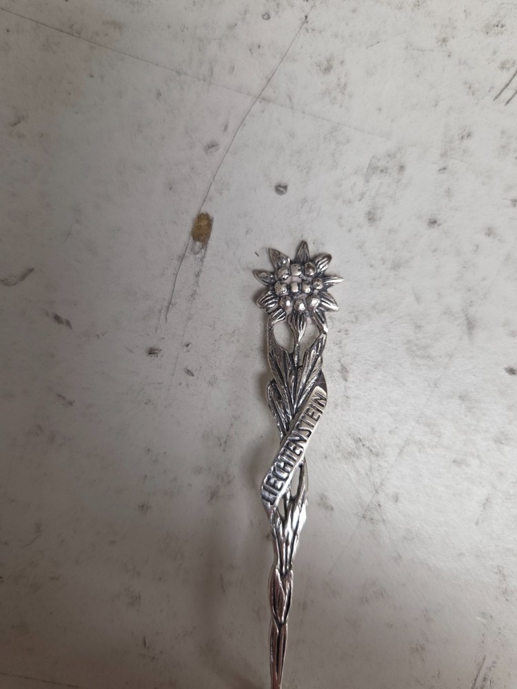 Liechtenstein Silver Souvenir Spoon