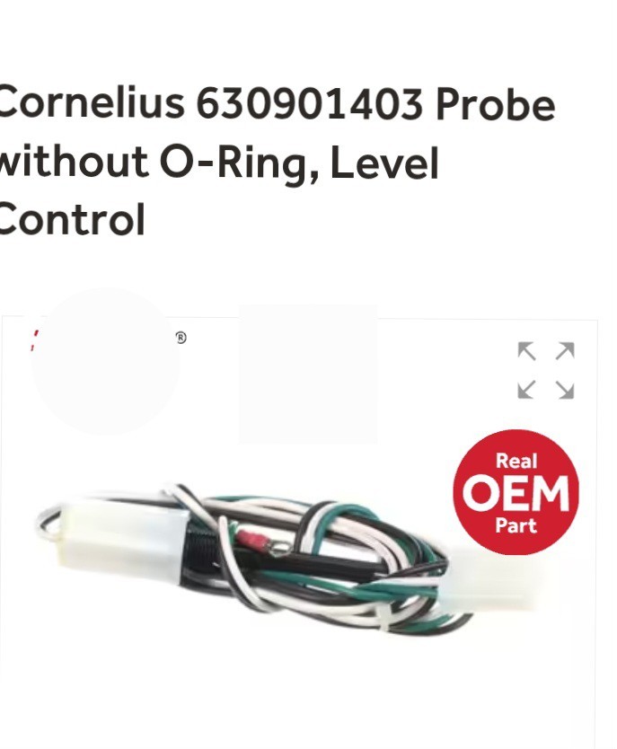 Cornelius 630901403 Probe Level W/o O-ring
