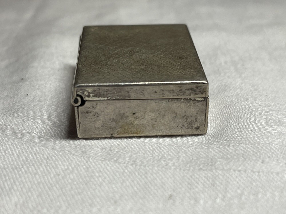 Vintage Sterling Silver Pill Box- 24 Grams- Read