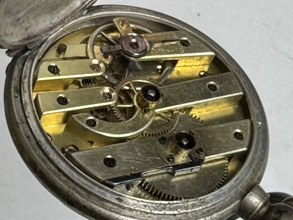 Decouflet A Falaise pocket watch Silver