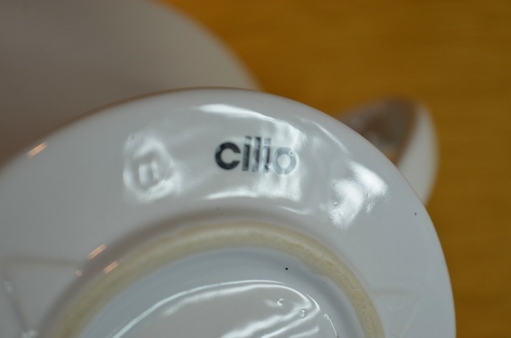 CILIO Coffee Filter Holder Pour-Over ( White ) Porcelain