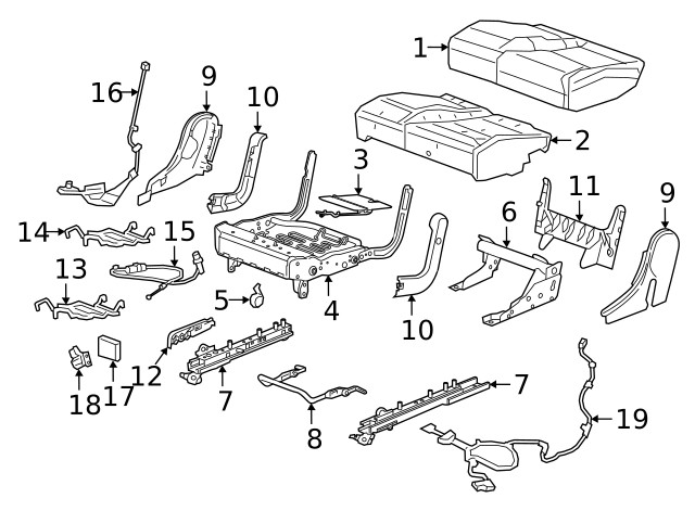 Genuine GM Actuator 84969665