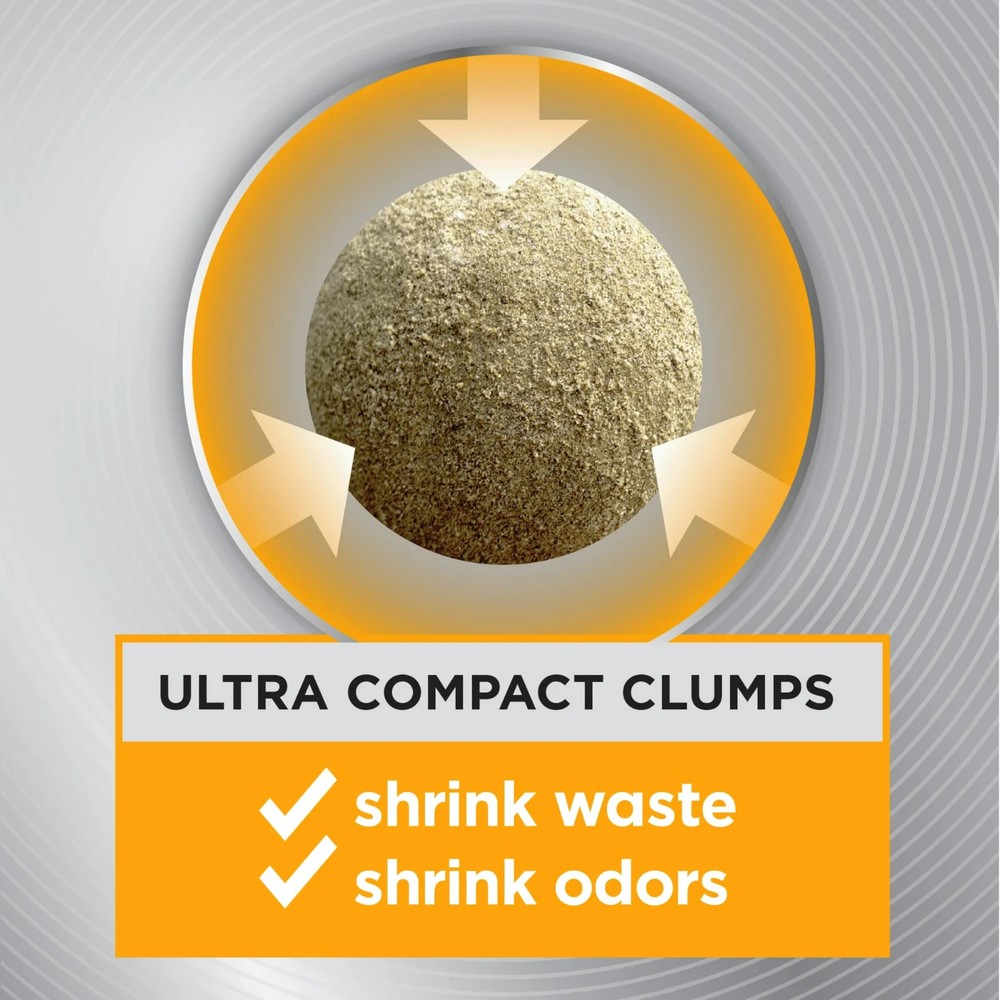 (2 pack) Hardball Lightweight Cat Litter, Clumping, No-Mess Scooping, Multi-Cat,