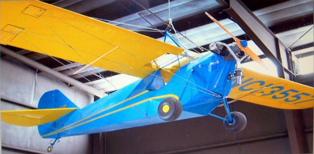 AERONCA C-3 PLAN + PARTS PATTERNS for 36" Berkeley FF or RC Model Airplane