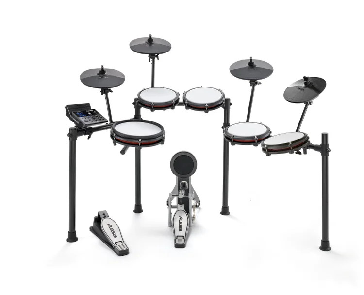 Alesis Nitro Max Mesh Electronic Drum Set and Expansion Pack