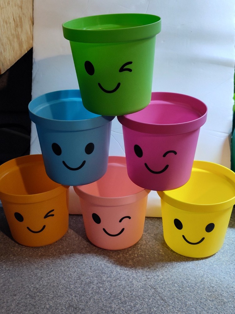Smiling Faces Planters House Plant Pots