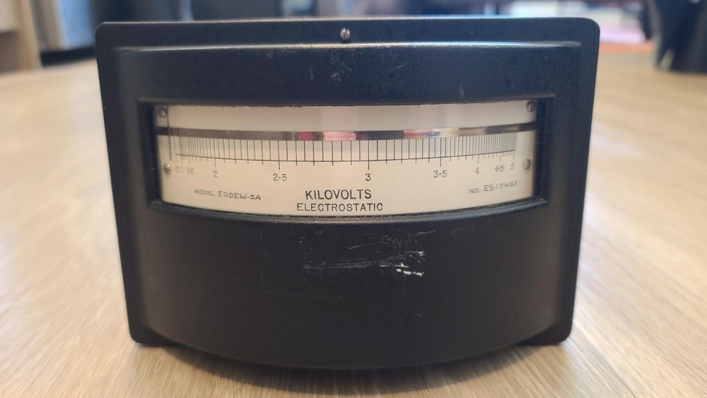 ESDEW-5A 5kV Panel Mount Electrostatic Voltmeter