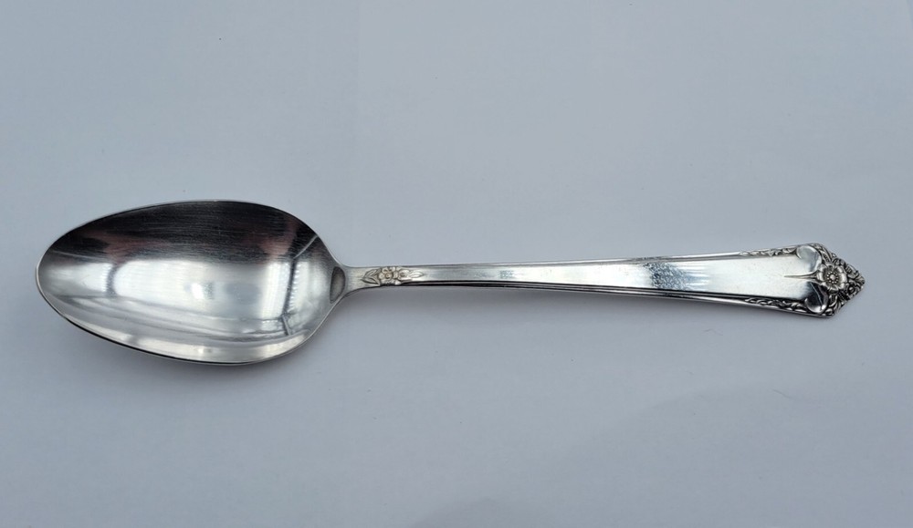 Tablespoon / Serving Spoon ~ Starlight by Rogers & Bro Silverplate Flatware 8.5"