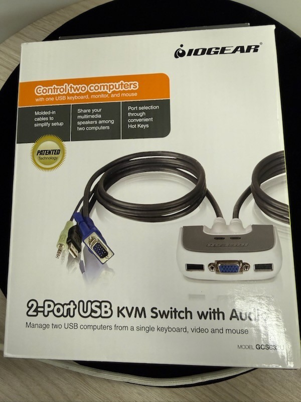 IOGEAR - GCS632U - 2-Port KVM Switch with Audio: Brand new