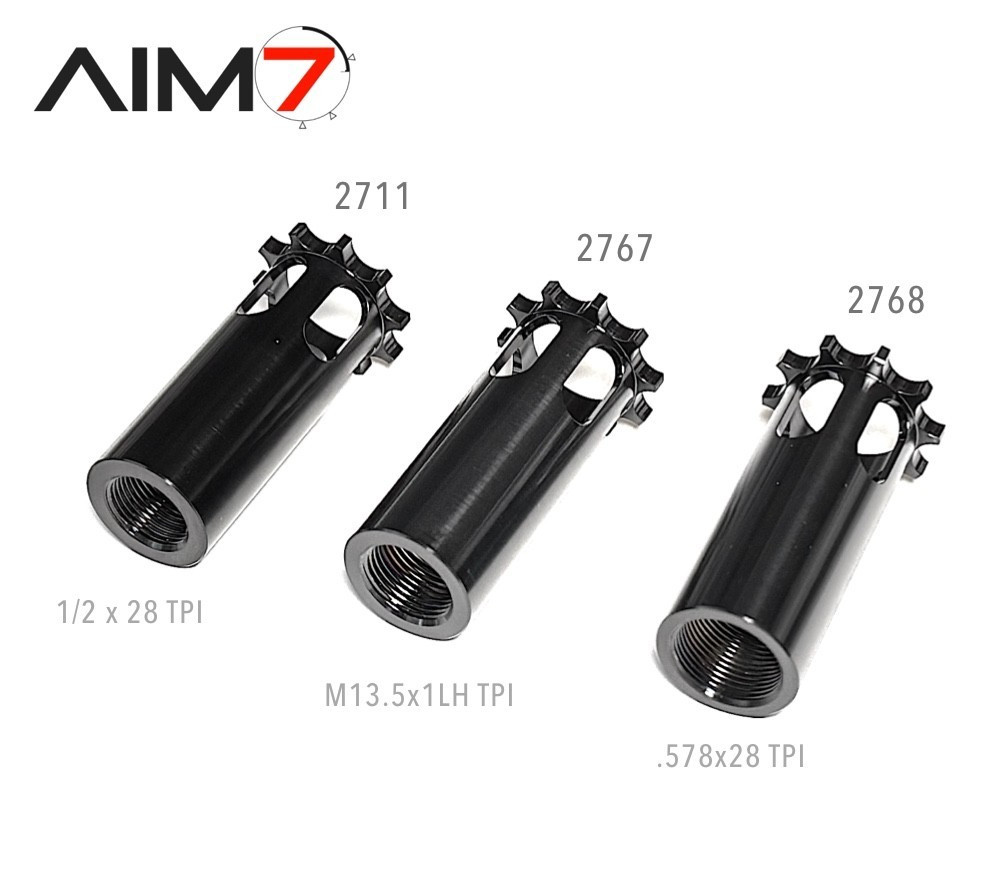 Aim7 Gen 2 Threaded Adapter – CNC Machined Steel