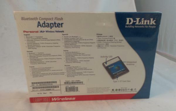 D-Link CompactFlash Wireless Bluetooth Network Adapter (DCF-650BT)
