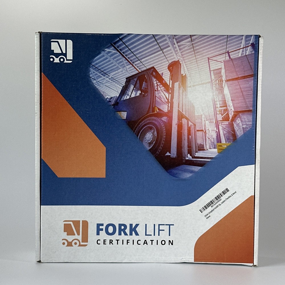 Forklift Certification Kit OSHA Compliant, Complete Train The Trainer Bundle