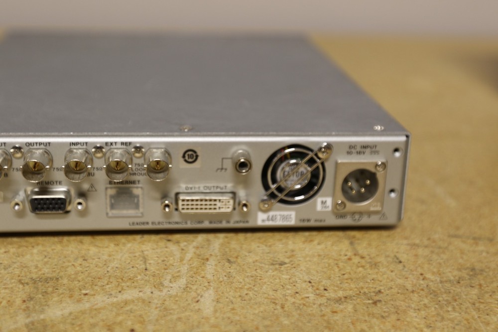 Leader LV 7330 HD/SD-SDI Rasterizer