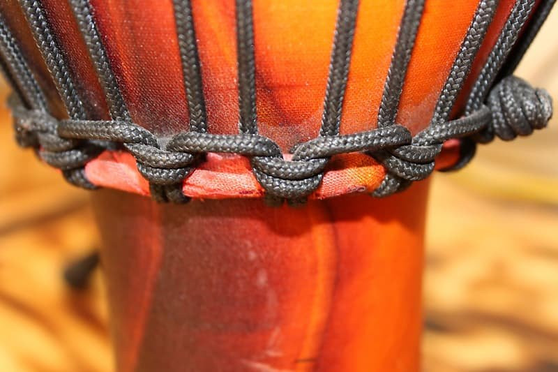 Toca Hand Percussion Red Djembe