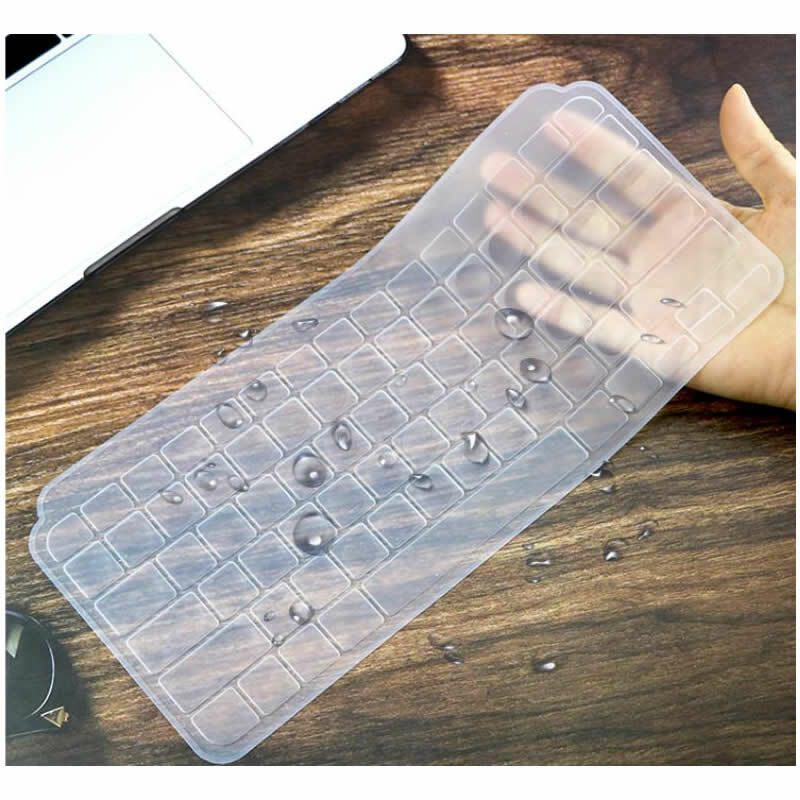 2 Pieces Clear Keyboard Cover Fit Logitech MX Keys Mini Bluetooth Keyboard