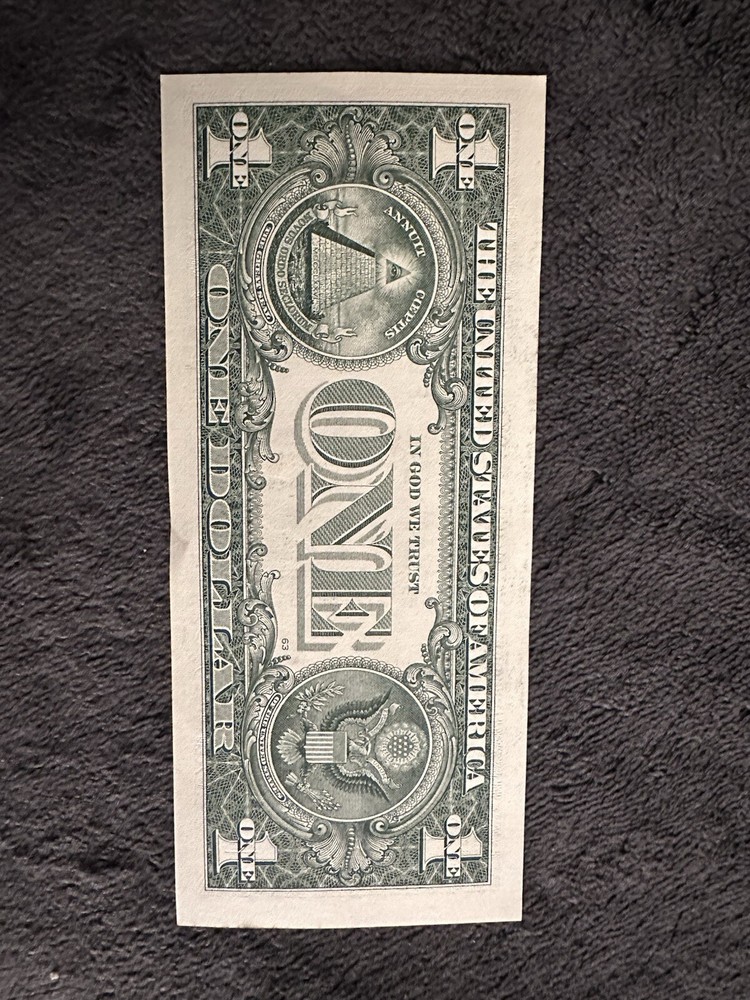 Mis Cut Error 1$ Bills
