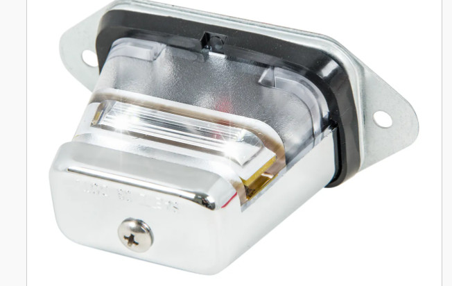 RECTANGULAR LICENSE LED LIGHT W/ SURFACE MOUNT SCREWS