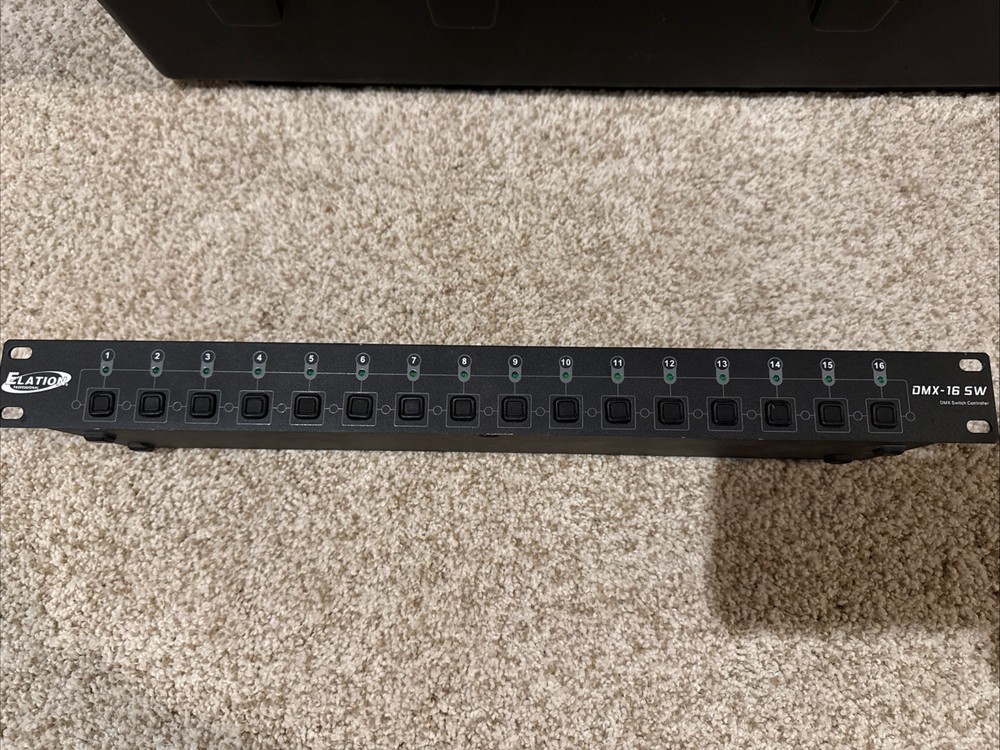 Elation DMX-16 SW Professional Lighting Switch Controller