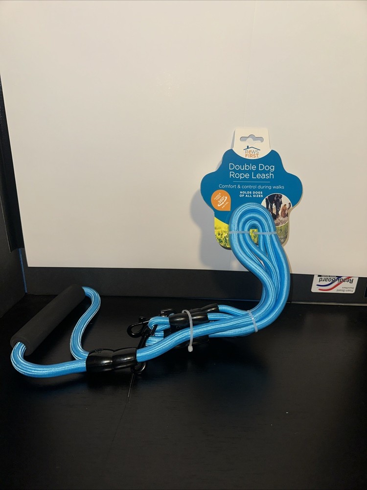 Paws First Double Dog Rope Leash