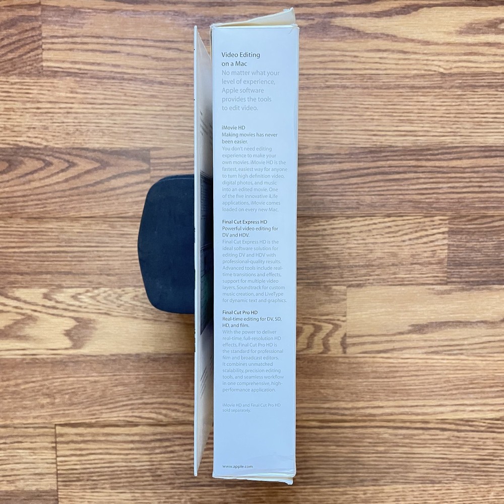 Apple Final Cut Express HD Media Set (Upgrade)