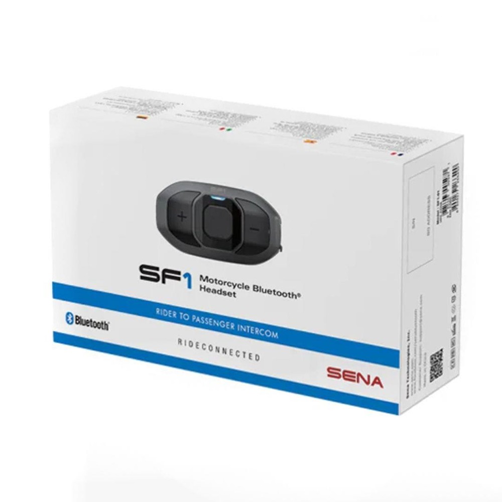 Sena SF1 Motorcycle Bluetooth Intercom Communication System Headset