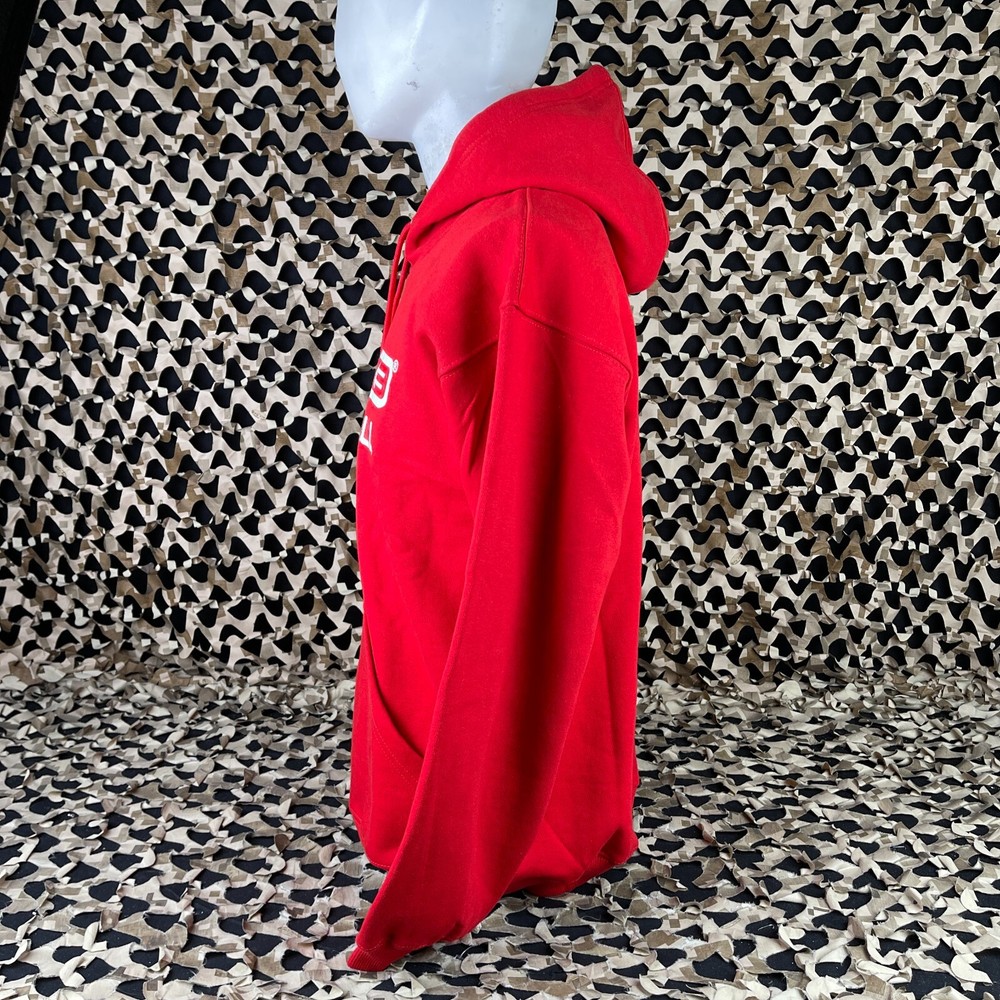 NEW Empire Paintball Hooded Pull Over Sweatshirt - Red - Medium