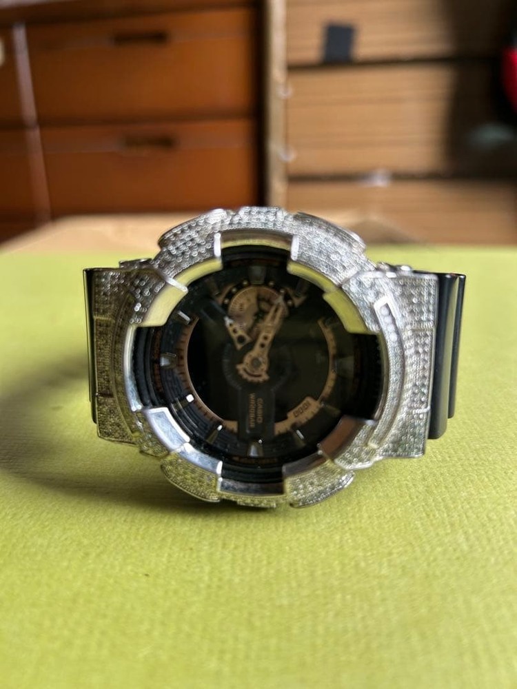 Crystal-decorated digital watch G-Shock Casio