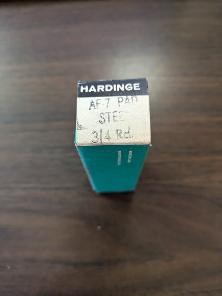 Hardinge AF7 1" Rd. Steel Pad