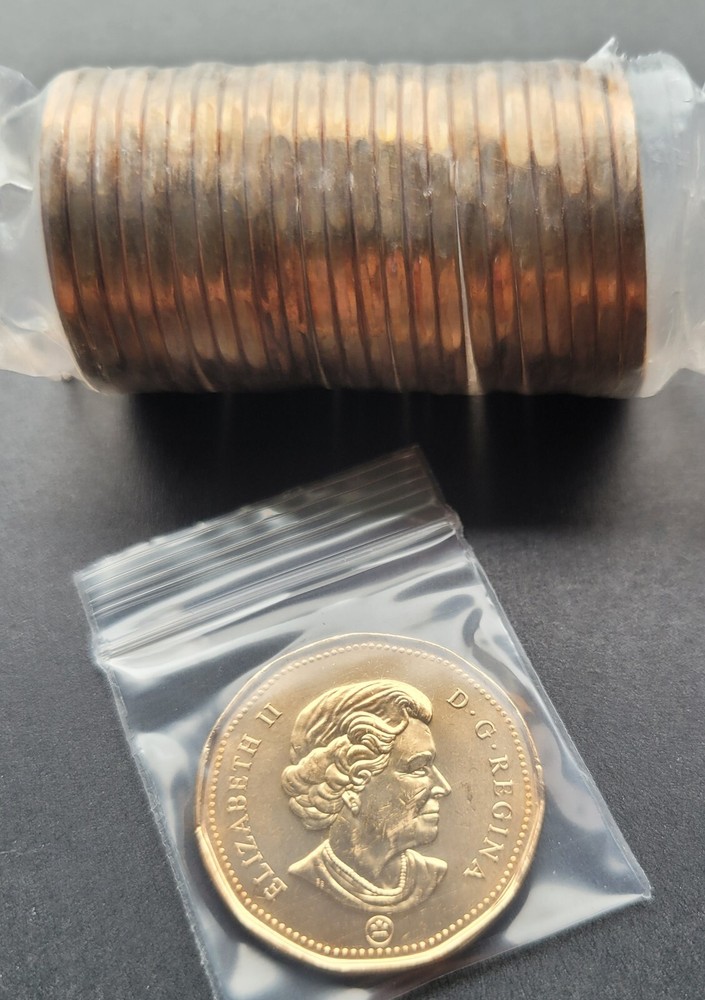 *** CANADA LOONIE 2009 *** FROM MINT ROLL ***