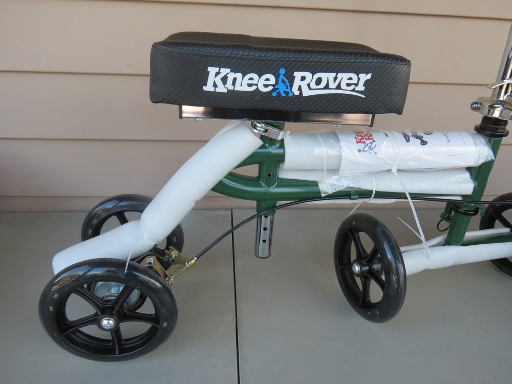 KneeRover Steerable Knee Scooter Green KS-05