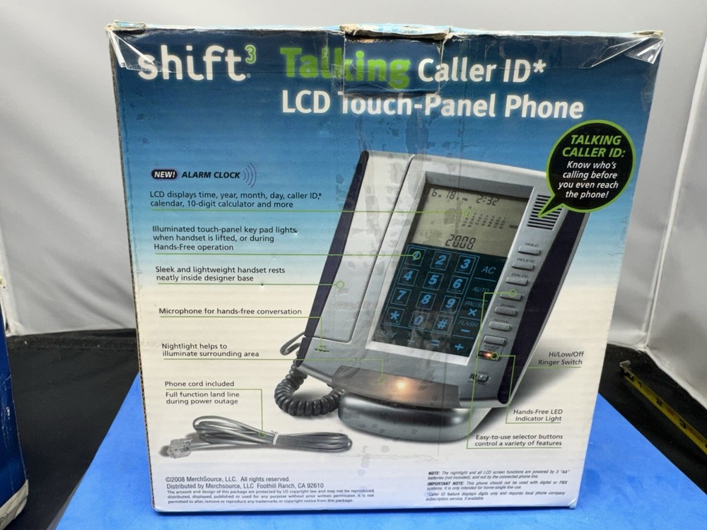 Touch Panel Caller ID Speaker Phone